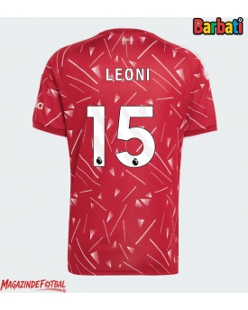 Liverpool Giovanni Leoni #15 Tricou Fotbal Replică 2026-27 Barbati Acasa
